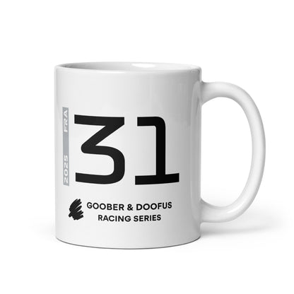 #31 F1 Driver Esteban Ocon Mug (11oz)