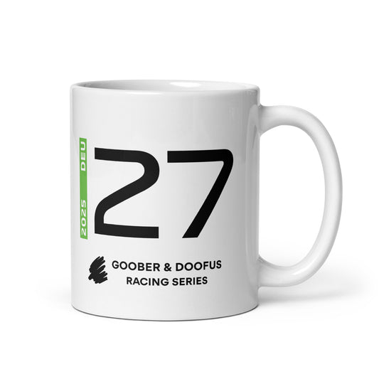 #27 F1 Driver Nico Hulkenberg Mug (11oz)