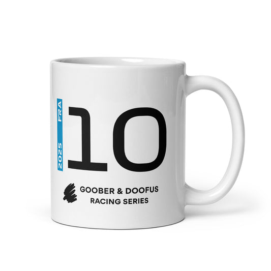 #10 F1 Driver Pierre Gasly Mug (11oz)