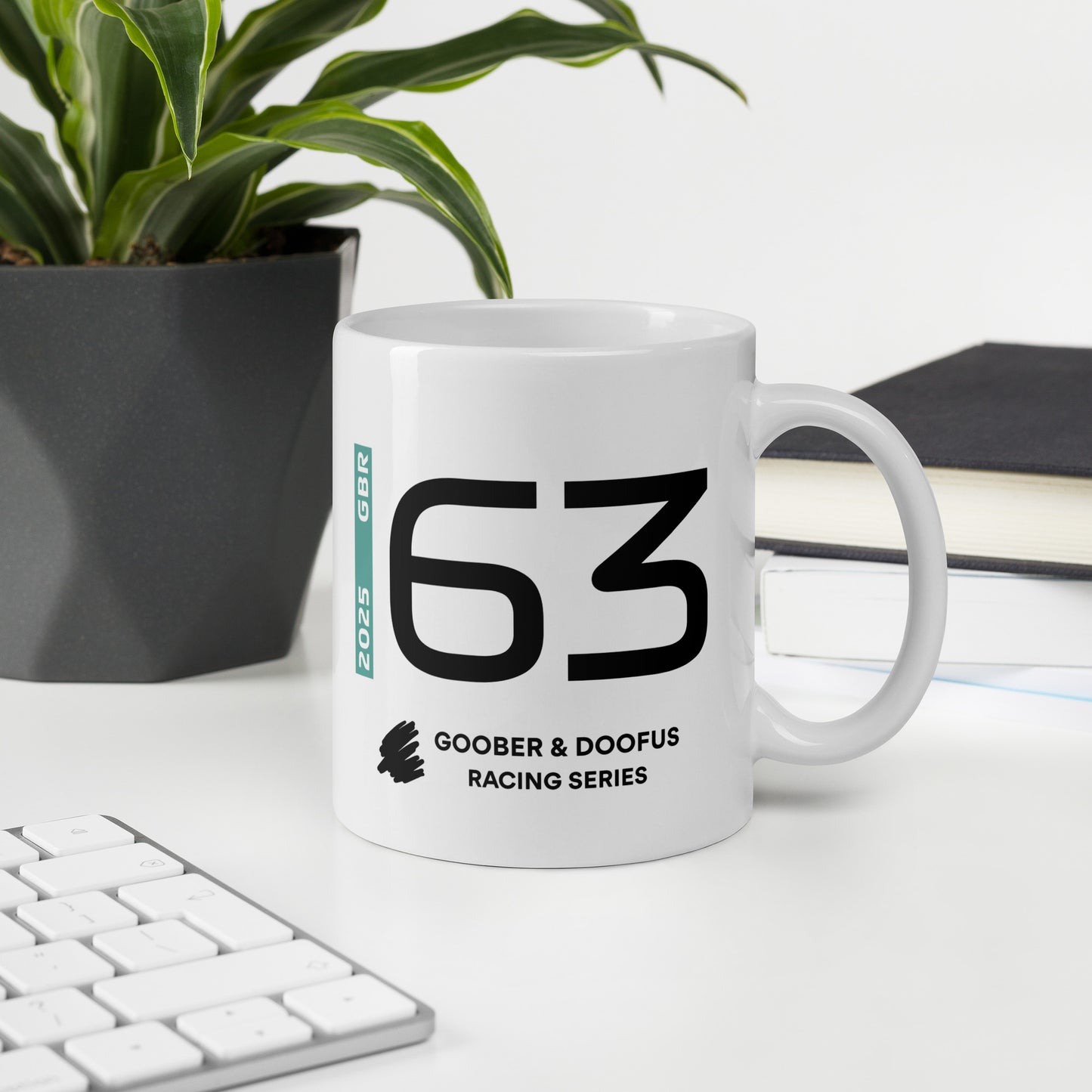 #63 F1 Driver George Russell Mug (11oz)