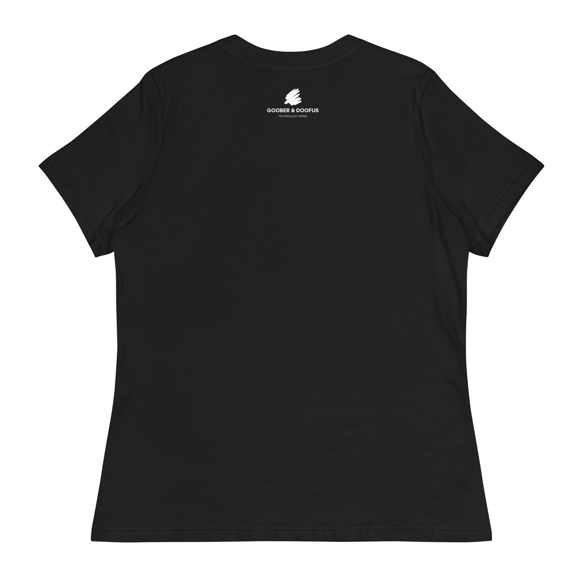 Zero Does Not Equal Null Women's Relaxed T-Shirt in Black