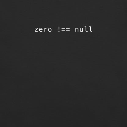 Zero Does Not Equal Null Women's Relaxed T-Shirt in Black