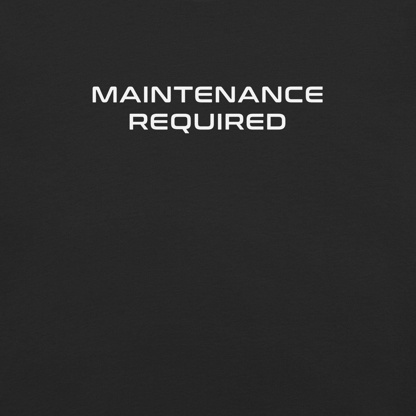 Maintenance Required F1 Racing Women's Relaxed T-Shirt in Black