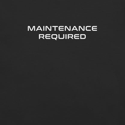 Maintenance Required F1 Racing Women's Relaxed T-Shirt in Black