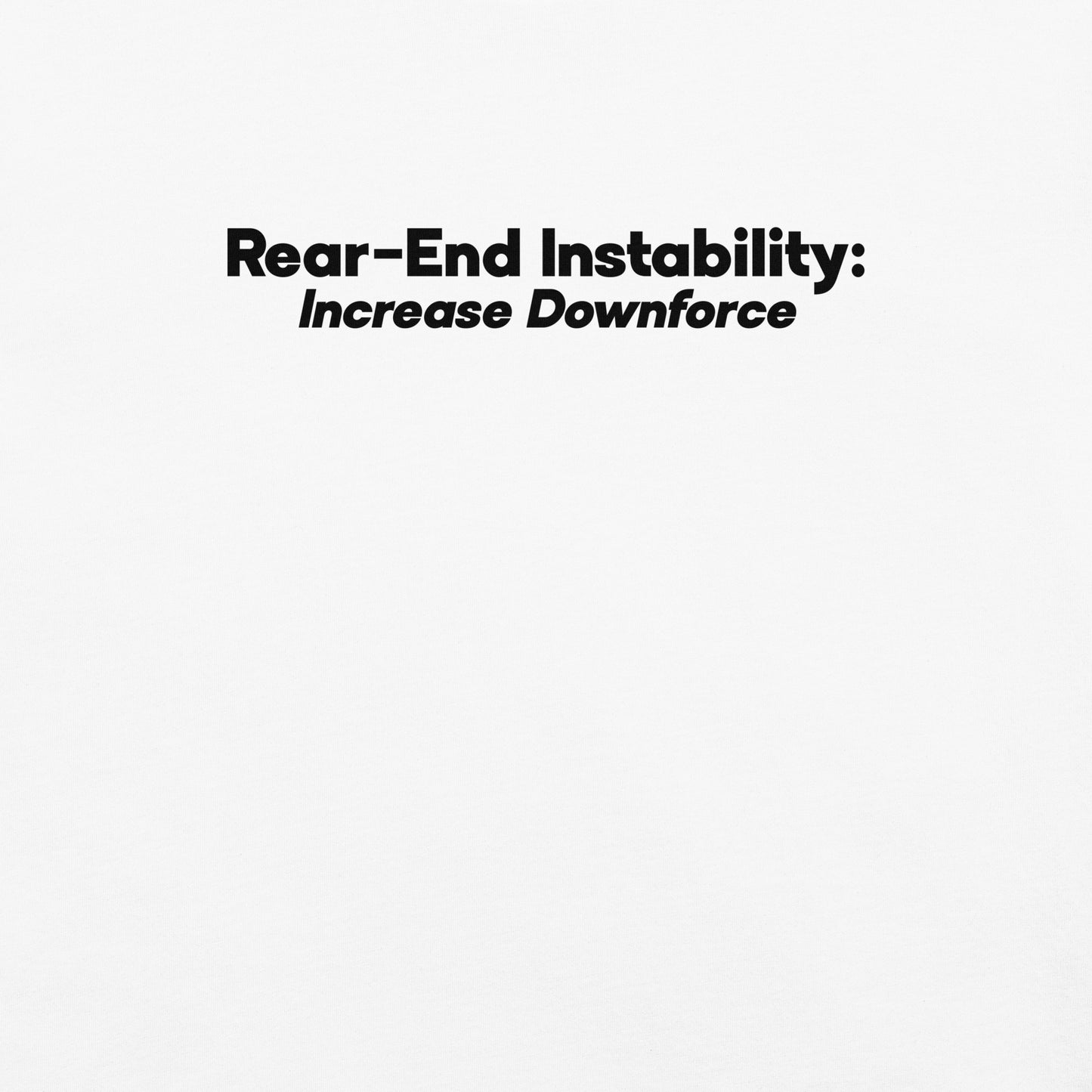 Read-End Instability Women's Relaxed T-Shirt in White