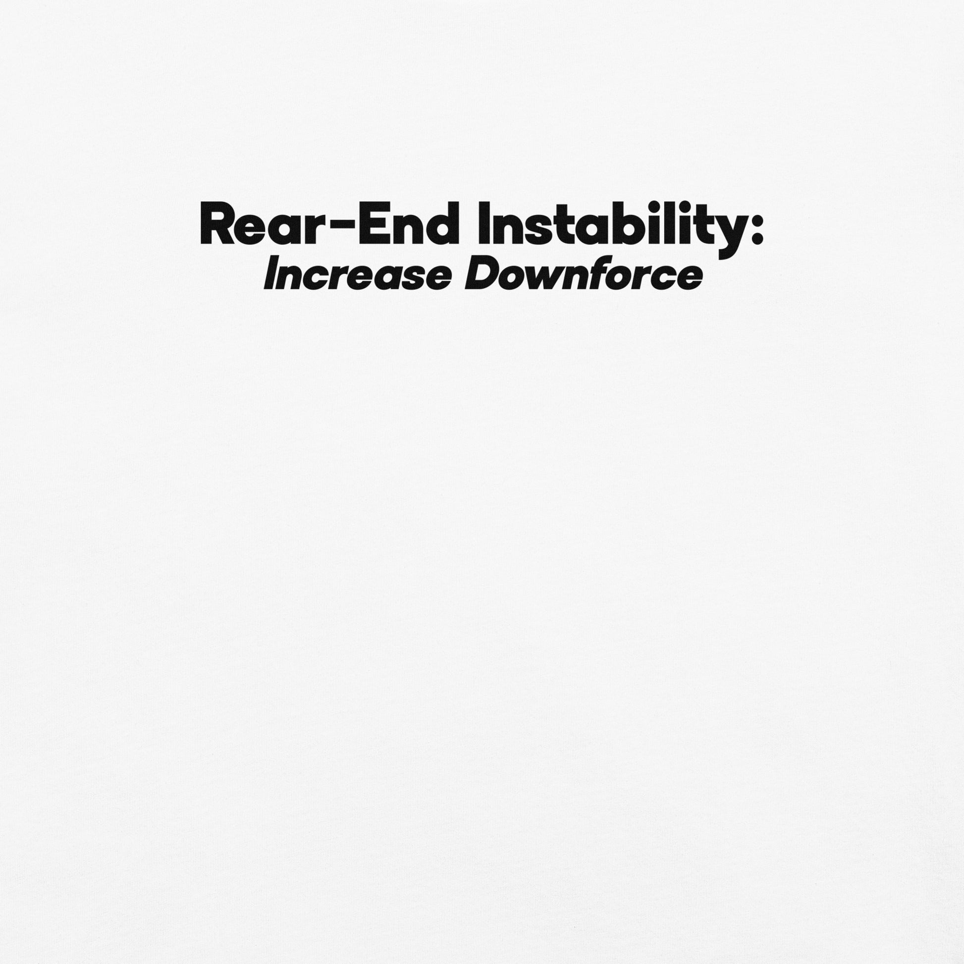 Read-End Instability Women's Relaxed T-Shirt in White