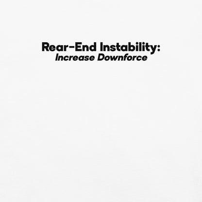 Read-End Instability Women's Relaxed T-Shirt in White
