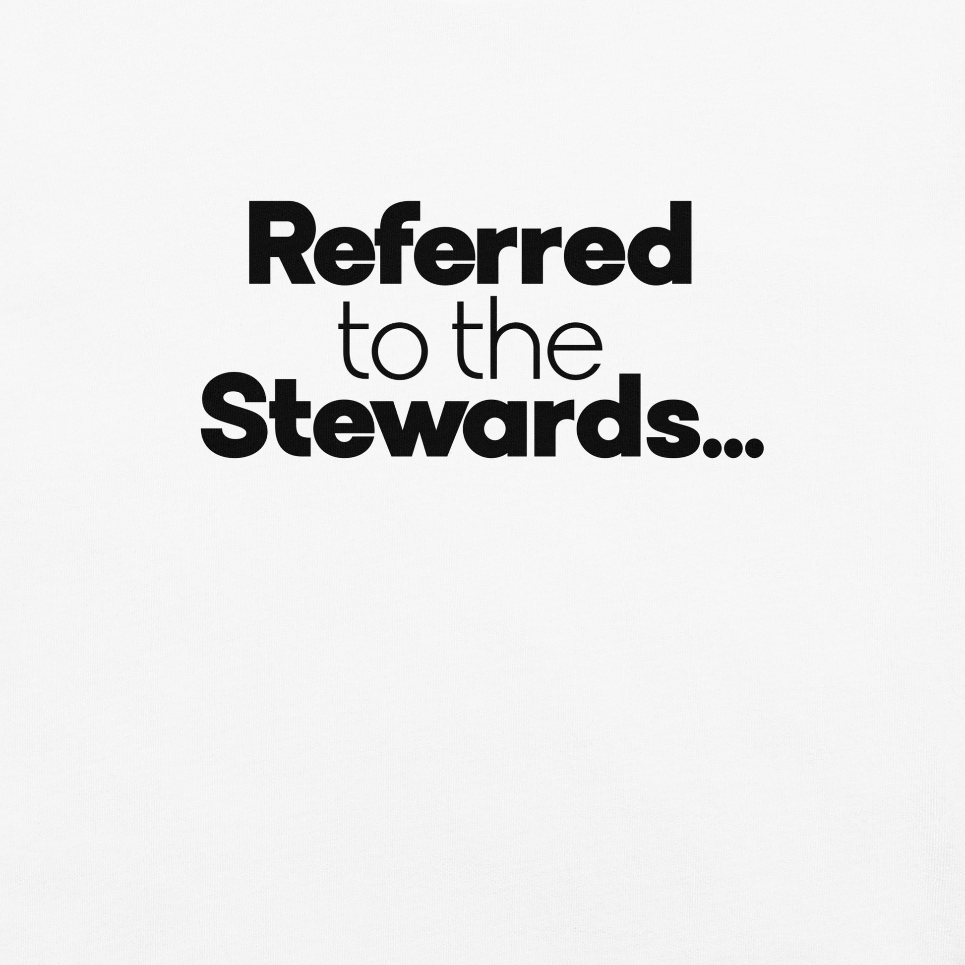 Referred to the Stewards Women's Relaxed T-Shirt in White