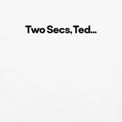 Two Secs Ted F1 Racing Women's Relaxed T-Shirt in White